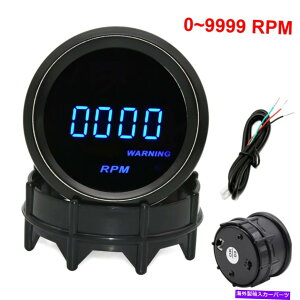 ^R[^[ 52mmfW^Xs[h[^[J[^R[^[RPMQ[W^R[^[12Vu[LEDCg 52mm Digital Speed Meter Car Tachometer RPM Gauge Tachometer 12V Blue Led Light