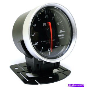 ^R[^[ ubc[VO[^[SD^R[^[Q[WubN60mm / 2.375 "a19566 BLITZ Racing Meter SD Tachometer Gauge Black 60mm / 2.375" Diameter 19566