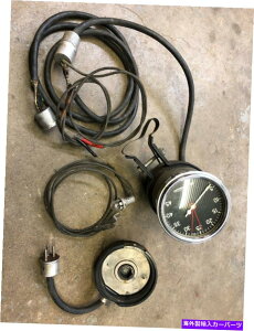 ^R[^[ X`[g[i[J[uhKX^R[^[6{gnos܂ Stewart Warner curved glass tachometer 6 volt may be NOS