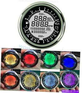 ^R[^[ 85mm@\J[{[gGPSXs[h[^[^R[^[Q[Wv 85mm Multi-functional Car Boat GPS Speedometer Tachometer Gauge Water Temp Meter