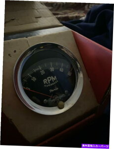 タコメーター 1960年代のヴィンテージファリア5k rpmタコメーター5000 rpm w/ curvedガラス顔新しい箱 1960's VINTAGE FARIA 5K RPM TACHOMETER 5000 RPM w/ CURVED GLASS FACE NEW IN BOX