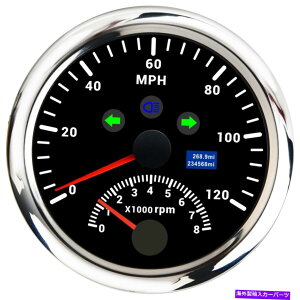 ^R[^[ 85mmJ[I[goCGPSXs[h[^[sv0-120mph̃^R[^[0-8000 rpm 85mm Car Motorcycle GPS Speedometer Odometer 0-120MPH with Tachometer 0-8000 RPM