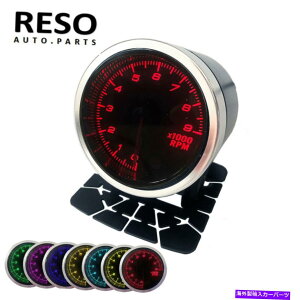 ^R[^[ 2 "52mm^R[^[7FX[NYQ[W^`Q[W0?9000 rpm 12V W/Jbv 2"52MM Tachometer 7 Colors Smoke Lens Gauge Tacho Gauge 0~9000 RPM 12V W/Cup