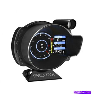 タコメーター タコメーターターボブーストウォーター/オイル温度オイルプレスEGT afr odoデジタルゲージ18in1 Tachometer Turbo Boost Water/Oil Temp Oil Press EGT AFR ODO Digital Gauge 18in1