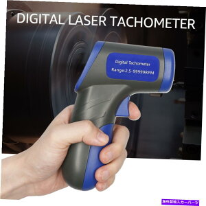 ^R[^[ ڐGfW^LCD[U[^R[^[nhwhXs[h[^[2.5-999999RPM U4V4 Non Contact Digital LCD Laser Tachometer Handheld Speedmeter 2.5-99999RPM U4V4