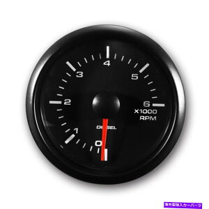 ^R[^[ MGS 52 mmfB[[GWzCgAo[LED 6000 rpmp̓dC^R[^[ MGS 52 mm Electrical Tachometer For Diesel Engine White & Amber LED 6000 RPM