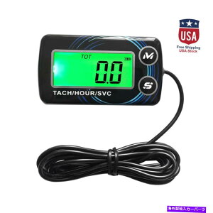 ^R[^[ eiXfW^^bNԃ[^[2/4Xg[NGWp̃^R[^[KXGW Maintenance Digital Tach Hour Meter Tachometer Gas Engine For 2/4 Stroke Engines