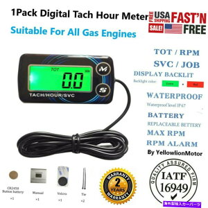 ^R[^[ LCDfW^^C~ORPM Tach Hour Meter Tachemer Gauge for Microlights Marine a LCD Digital Timing RPM Tach Hour Meter Tachometer Gauge For Microlights Marine a