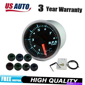^R[^[ Tacho^R[^[Q[W2 '' 52mm 0-8000rpmJ[I[g[^[fW^LEDfBXvC Tacho Tachometer Gauge 2'' 52mm 0-8000RPM Car Auto Meter Digital LED Display