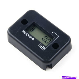 タコメーター 防水デジタルタコメーターTach Hour MeterゲージLCD 4ストロークガスエンジン用 Waterproof Digital Tachometer Tach Hour Meter Gauge LCD for 4 Stroke Gas Engine