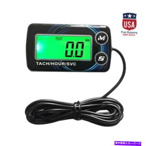 ^R[^[ 2/4Xg[NGWpfW^^bNԃ[^[^R[^[KXGWeiX For 2/4 Stroke Engines Digital Tach Hour Meter Tachometer Gas Engine Maintenance