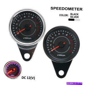 ^R[^[ DC 12V[^[TCNfW^^R[^[^RXRX{[YtH[_[goCNXg[goCN DC 12V Motorcycle Digital Tachometer Tachoscope For ATV Dirt Bike Street Bike