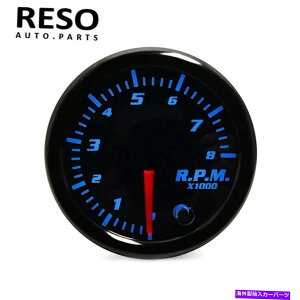 ^R[^[ jo[T2 "52mm 7J[LED^R[^[^`Q[W[^[12V 0-8000 rpm Universal 2" 52mm 7 Color LED Tachometer Tacho Gauge Meter 12V 0-8000 RPM