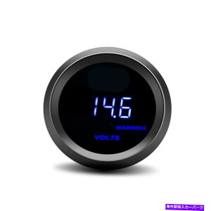 ^R[^[ 2C`52mmu[fW^LEDdEd[^[Q[W{[gJ[ԃgbN 2Inch 52mm Blue Digital LED Elec Volt Voltage Meter Gauge Boat Car Auto Truck