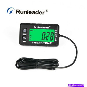 ^R[^[ LCDfW^A[[^[AeiX^R[^[AATVI[goCubÑA[gRPM LCD Digital Hour Meter,Maintenance Tachometer,Alert RPM for ATV Motorcycle BLACK