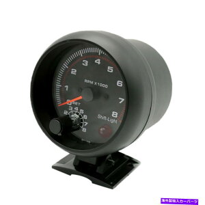 ^R[^[ 3.75 "95mmJ[I[g0-8000rpmVtgCgt^R[^[Q[W12V 3.75" 95mm Car Auto 0-8000RPM Tachometer Gauge with Shift Light 12V