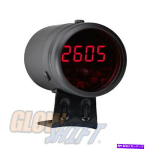 ^R[^[ GlowshiftubNfW^^R[^[ƐLEDVtgCg GlowShift Black Digital Tachometer & Red LED Shift Light