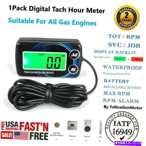 ^R[^[ fW^rpm tach hour meter paramotors}CNCg̃^C~OQ[WA Digital RPM Tach Hour Meter Tachometer Timing Gauge For Paramotors Microlights a