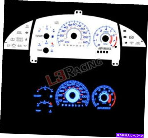 ^R[^[ 95-99V{[LoGat w/ tacho[XzCgGO[Q[W 95-99 Chevy Cavalier AT w/ Tach Reverse White El Glow Gauge