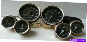 �^�R���[�^�[ Smiths Kit- Temp + Oil + Fuel + Amp�Q�[�W +�X�s�[�h���[�^�[CW +�^�R���[�^�[CW���v���J Smiths Kit- Temp + Oil + Fuel+ Amp Gauge+ Speedometer CW +Tachometer CW Replica�y���s�A���i�z