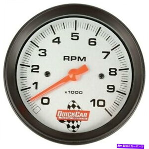 ^R[^[ QuickCar 611-6002AiO3-3/8 "R[^R[^[^bN0-10K RPM IMCA QuickCar 611-6002 Analog 3-3/8" Recall Tachometer Memory Tach 0-10k RPM IMCA