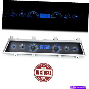^R[^[ _R^66-67VFxGJ~mAiOQ[WJ[{t@Co[u[VHX-66C-CVL-C-B Dakota 66-67 Chevelle El Camino Analog Gauges Carbon Fiber Blue VHX-66C-CVL-C-B