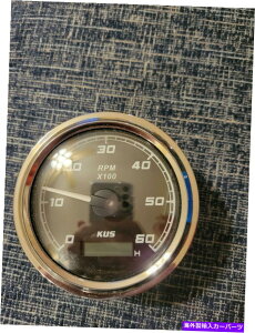 ^R[^[ KUS^R[^[{[gJ[gbN}^bN[^[Q[WWEMA 0-6000 rpm KUS Tachometer Boat Car Truck Marine Tach Meter Gauge WEMA 0-6000 RPM