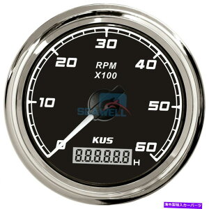 ^R[^[ KUS^R[^[{[gJ[gbN}^bN[^[Q[WWEMA 0-6000 rpm KUS Tachometer Boat Car Truck Marine Tach Meter Gauge WEMA 0-6000 RPM
