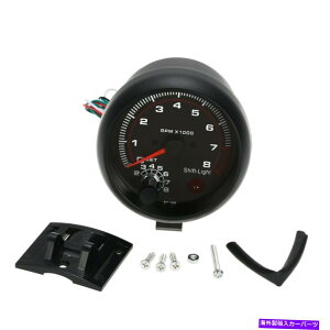 ^R[^[ jo[T3.75 ''J[^R[^[^`Q[W0-8000RPM ABS[^[LEDVtgCg Universal 3.75'' Car Tachometer Tacho Gauge 0-8000RPM ABS Meter LED Shift Light