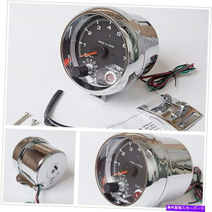 ^R[^[ 3.75 "95mmԃ^R[^[Q[W7J[^`[^[͈0-8000 rpmVtgCg 3.75" 95mm Car Tachometer Gauge 7 Color Tacho Meter Range 0-8000 RPM Shift Light