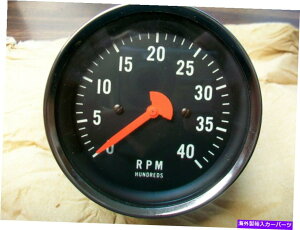 ^R[^[ Nos Vintage 0-4000 rpm Stewart Warner 3 3/8 "Mechanical Tach 6680-00-844-3399 NOS VINTAGE 0-4000 RPM STEWART WARNER 3 3/8" MECHANICAL TACH 6680-00-844-3399