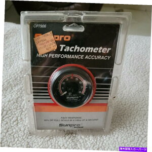 ^R[^[ Sunpro Sun Pro Vintage Mini Tachometer CP7906 New Nos 1990 Sunpro Sun pro vintage Mini Tachometer CP7906 NEW NOS 1990