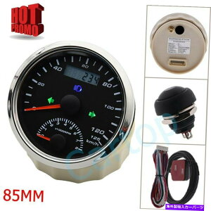 タコメーター 85mm GPSスピードメーター8000rpm 125km/hタコメーター左右右のハイビームを超える速度 85mm GPS Speedometer 8000RPM 125km/h Tachometer Left Right High Beam Over Speed
