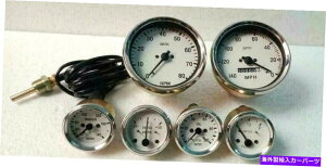 ^R[^[ X~XvJ52mmLbgev+IC+R+AvQ[W+Xs[h[^[+^R[^[ Smiths Replica 52mm Kit Temp + Oil + Fuel+ Amp Gauge+Speedometer+Tachometer