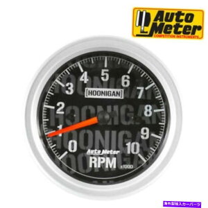 ^R[^[ 4497-09000t[jKEgCg^R[^[C_bVAiO3-3/8 "Q[W AutoMeter 4497-09000 Hoonigan Ultra-Lite Tachometer In-Dash Analog 3-3/8" Gauge