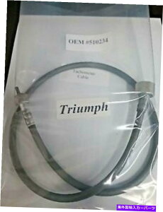 ^R[^[ Triumph Tr 4 TachemerP[u1961-6/1962 OEF510234 In Ingland Made Triumph TR 4 Tachometer Cable 1961-6/1962 OE#: 510234 Made In England