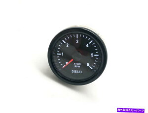 ^R[^[ 52mm 0-6000 rpmi_bVjfB[[[^[GWp̓dC^R[^[Q[W 52mm 0-6000 RPM (On dash) Electrical Tachometer Gauge for Diesel Motor Engine