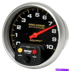 �^�R���[�^�[ Autometer 6801 Pro-Comp Air-CorePedestal Tachometer�A10k rpm�A5 AutoMeter 6801 Pro-Comp Air-Core Pedestal Tachometer, 10k RPM, 5�y���s�A���i�z