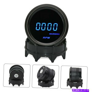 ^R[^[ J[[^[2 "52mmJ[u[fW^LEDGbN0-9999 RPM^R[^[^`Q[W Car Motor 2" 52mm Car Blue Digital LED Elec 0-9999 RPM Tachometer Tacho Gauge