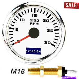 ^R[^[ 52mmJ[{[g}^R[^[^`Q[Ww/ rpmZT[0-3000rpmh 52mm Car Boat Marine Tachometer Tacho Gauge w/ RPM Sensor 0-3000RPM Waterproof