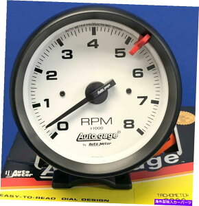 �^�R���[�^�[ Auto Meter Autogage 2303 Tachometer Tach 8000 rpm�z���C�g�y�f�X�^���}�E���g3 3/4 " Auto Meter Autogage 2303 Tachometer Tach 8000 RPM White Pedestal Mount 3 3/4"