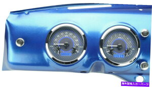 ^R[^[ _R^47-53V{[GMCgbNAiO_bVQ[WJ[{u[VHX-47C-PU Dakota 47-53 Chevy GMC Truck Analog Dash Gauges Carbon Blue VHX-47C-PU