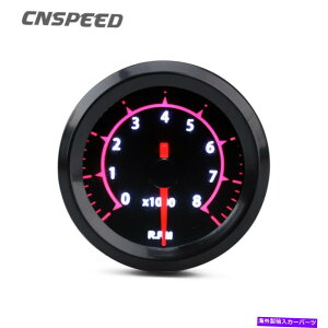 �^�R���[�^�[ 2�� 52mm�ԃ|�C���^�[LED�^�R���[�^�[�^�`���Q�[�W���[�^�[0?8000 rpm�X���[�N�����Y�t�F�C�X 2�� 52mm Car Pointer LED Tachometer Tacho Gauge Meter 0~8000 RPM Smoke Lens Face�y���s�A���i�z