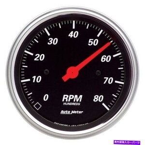 ^R[^[ Autometer 1490fUCi[ubNGARAC_bV^R[^[Q[W AutoMeter 1490 Designer Black Air-Core In-Dash Tachometer Gauge