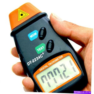 タコメーター ハンドヘルドデジタルレーザータコメーターにお問い合わせTACHツールRPMテスターVelocimeter CB Handheld Digital Laser Tachometer Contact Tach Tool RPM Tester Velocimeter CB