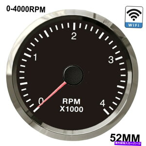 ^R[^[ 52mm wifi^R[^[Q[W^`0-4000 rpmvO\ȃfB[[K\GW 52mm WiFi Tachometer Gauge Tacho 0-4000 RPM Programmable Diesel& Gasoline Engine