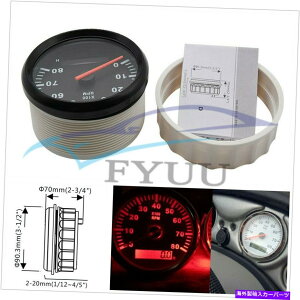 ^R[^[ h12/24V 85mm LCDJ[}^R[^[GW^`Q[W0-8000 rpm Waterproof 12/24V 85mm LCD Car Marine Tachometer Engine Tacho Gauge 0-8000 RPM