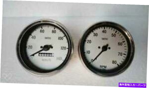 ^R[^[ X~XvJ100 mmXs[h[^[140 kmph +^R[^[̗̎vȔ Smiths Replica 100 mm Speedometer 140 kmph + Tachometer both clock wise White