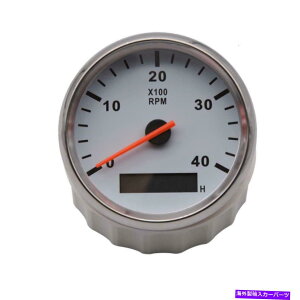 ^R[^[ 4000rpmfW^^R[^[LED HAURMETER 3 3/8 ''85mmJ[gbN{[g} 4000RPM Digital Tachometer LED Hourmeter 3 3/8'' 85mm for Car Truck Boat Marine