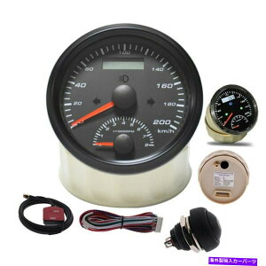 ^R[^[ 85mmfW^GPSXs[h[^[Q[W0-200km/ h w/^R[^[8000 rpm for car boat 85mm Digital GPS Speedometer Gauge 0-200Km/h W/ Tachometer 8000 RPM for Car Boat